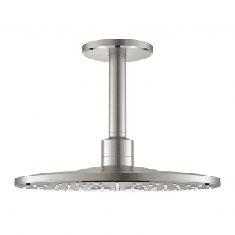 Dušo galva Grohe SmartActive 310 iš lubų su vamzdeliu 142mm 2 srovės nerūdijančio plieno spalva 
